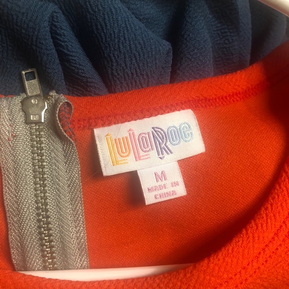 LuLaRoe Amelia Color Block Dress - Picture 4 of 4